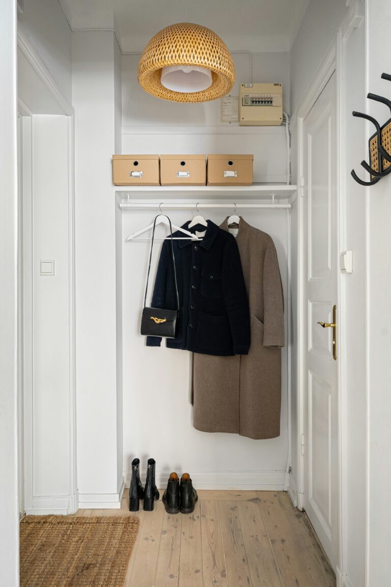 15 Small Entryway Organization Ideas for Renters (No Drilling Required)
